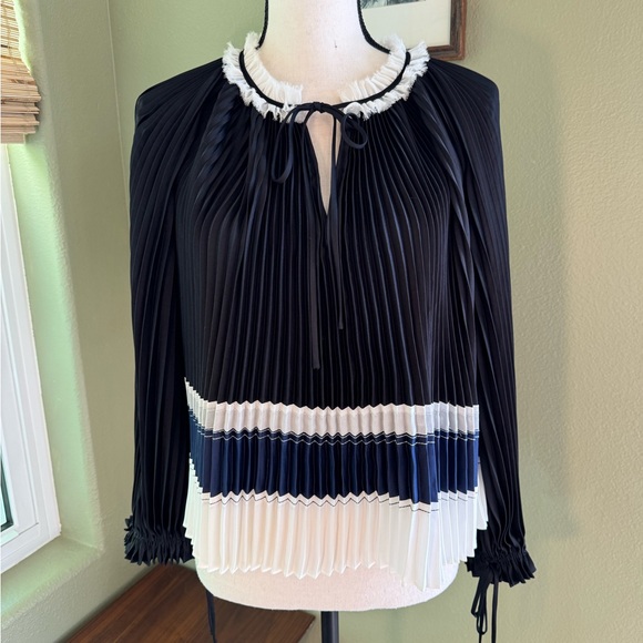 3.1 Phillip Lim Tops - 3.1 Phillip Lim Pleated Blouse